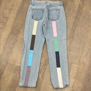 Colorful Patchwork Women Jeans